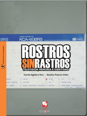 cover image of Rostros sin rastros